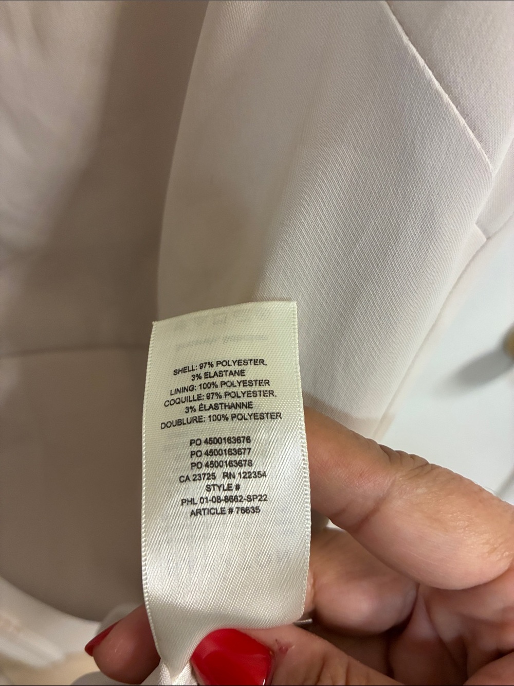 Babaton by Aritzia Square-Neck Cream Midi Dress with Side Slit Sz 2 - Picture 9 of 9